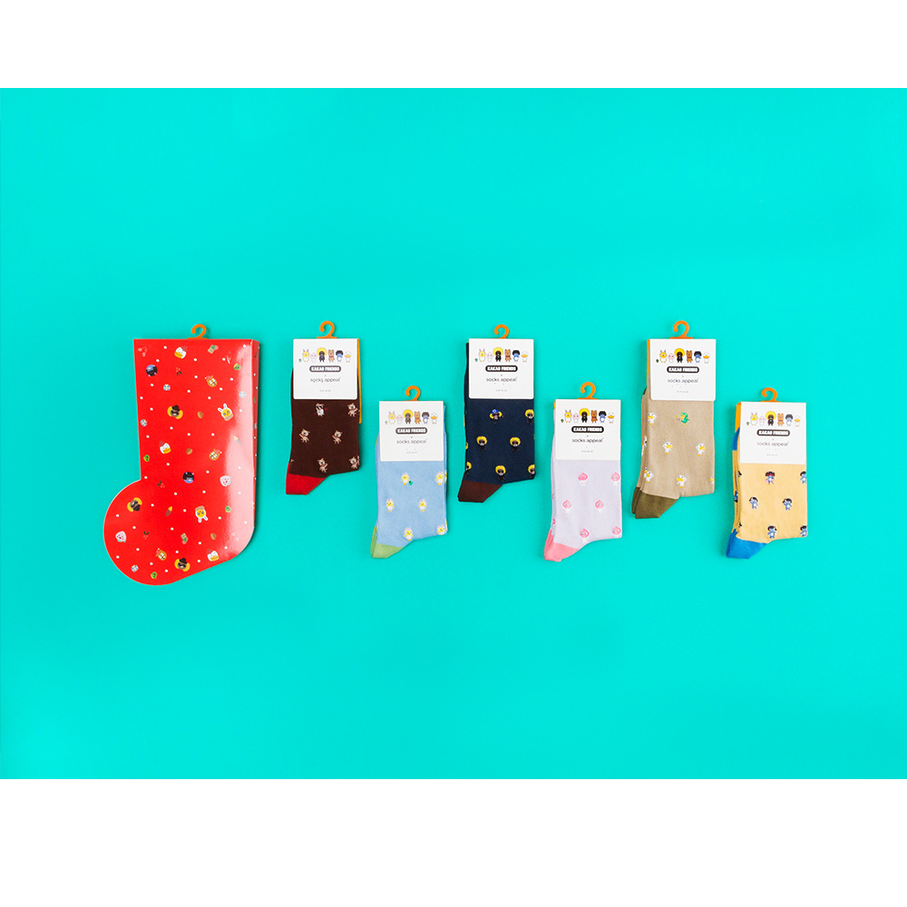 2015.12 socks appeal X KAKAO FRIENDS Christmas Box